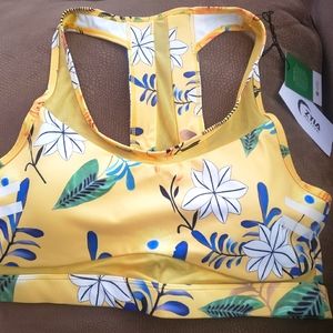 Women's Zyia Floral Refl Light n Tight Mesh Bra